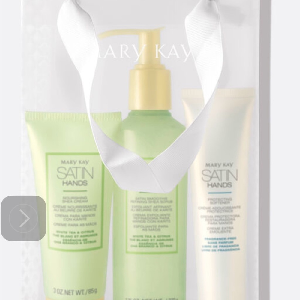 Mary Kay Satin Hands Gift Set - Green